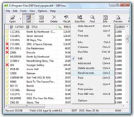 dbf open format Dbf Viewer Editor